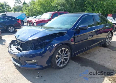 2013 Honda Accord Sport from USA, damaged, VIN 1HGCR2F59DA241493